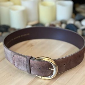 Courtenay Genuine Pig Suede Belt
